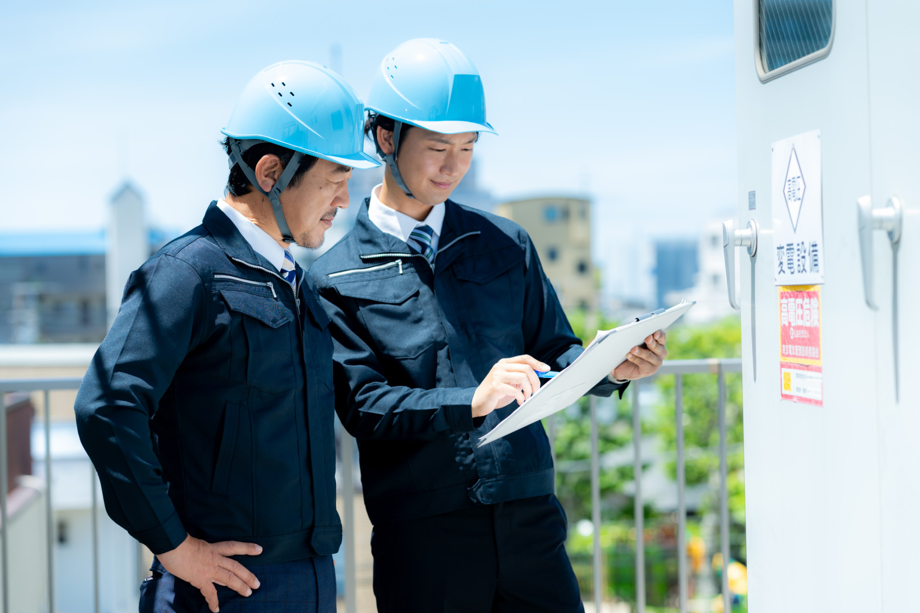 施設を止めない「無停電」での安全施工